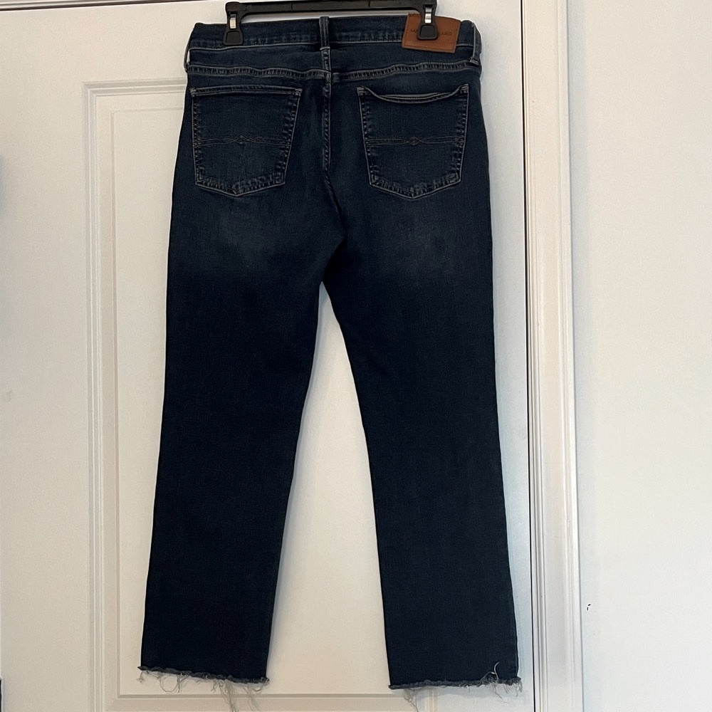*NWOT* Lucky Brand Cropped Indigo Denim Jeans - Picture 5 of 8